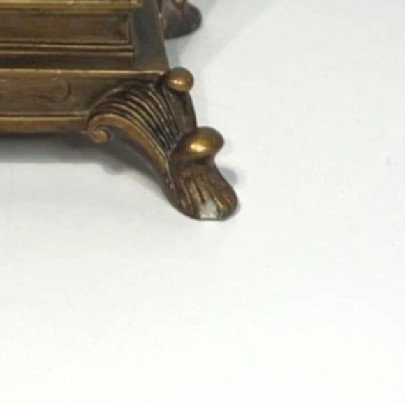 Bronze Collored Pillar Candlestick Holder - Pineapple Ornate - Picture 7 of 7